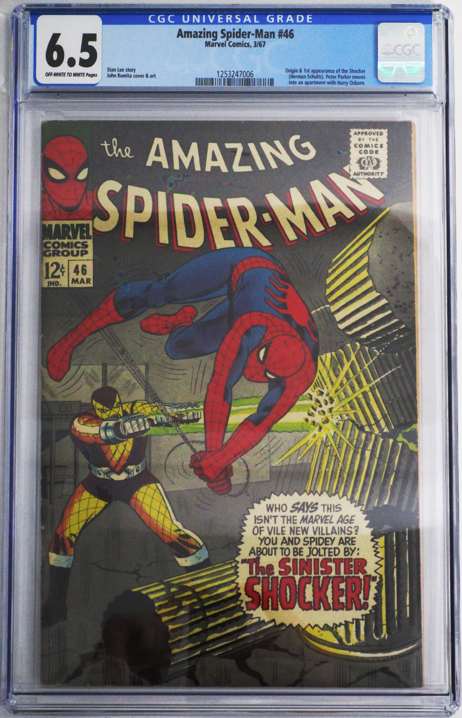 Amazing Spider-Man #46 Cover B CGC 6.5