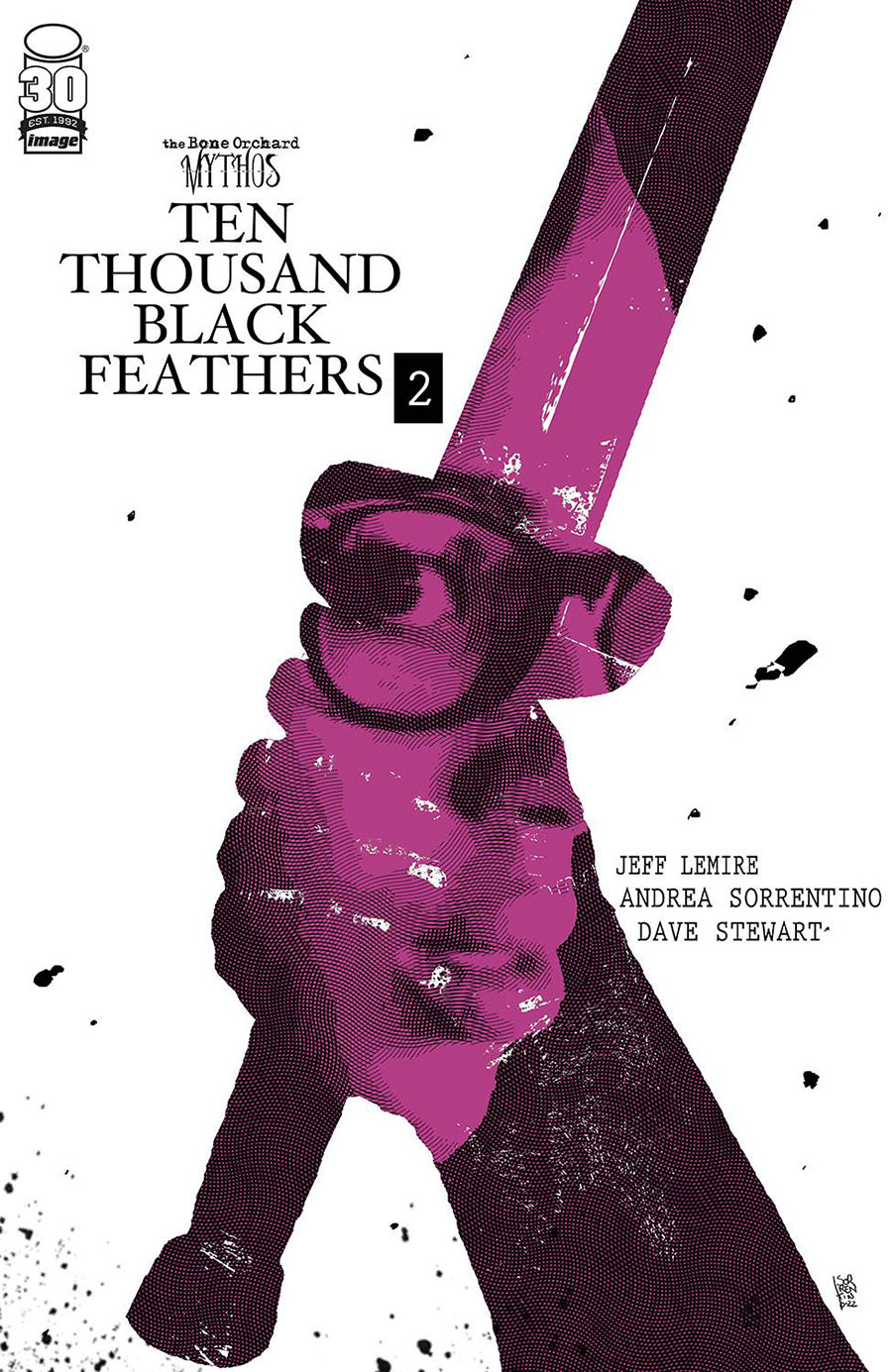 Bone Orchard Mythos Ten Thousand Black Feathers #2 Cover A Regular Andrea Sorrentino Cover (Limit 1 Per Customer)