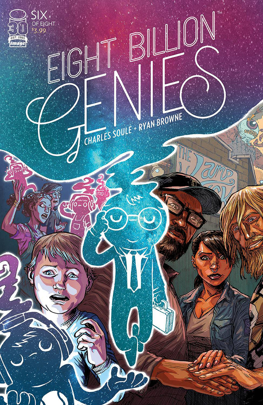 Eight Billion Genies #6 Cover A Regular Ryan Browne Cover