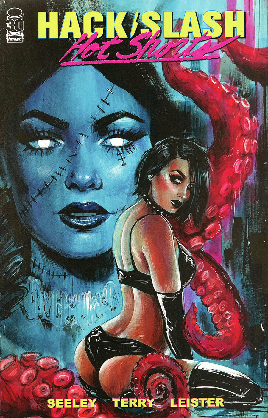 Hack Slash Hot Shorts #1 (One Shot) Cover B Variant Suzi Suspiria Vilchez Cover