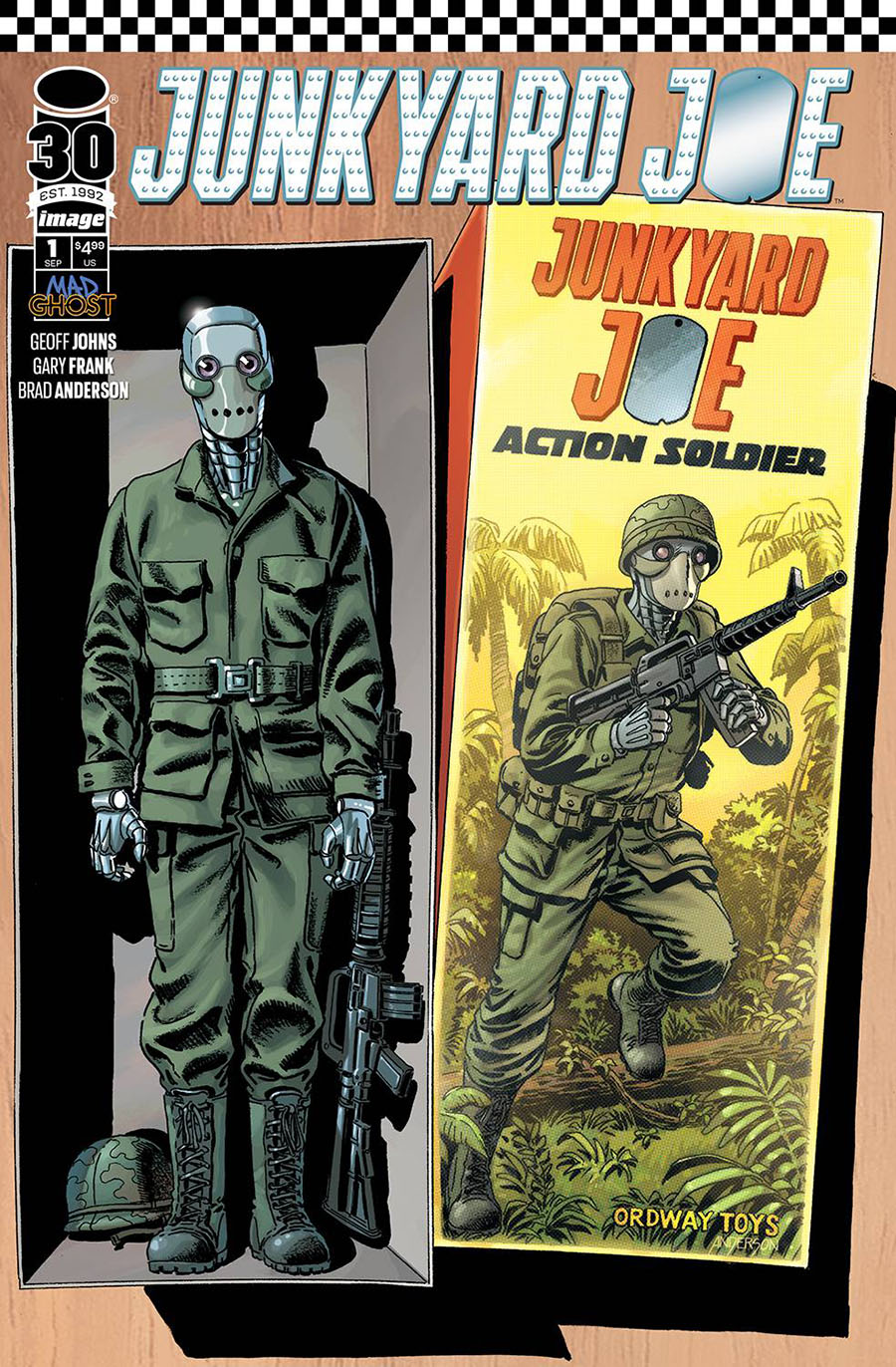 Junkyard Joe #1 Cover D Variant Jerry Ordway & Brad Anderson Cover