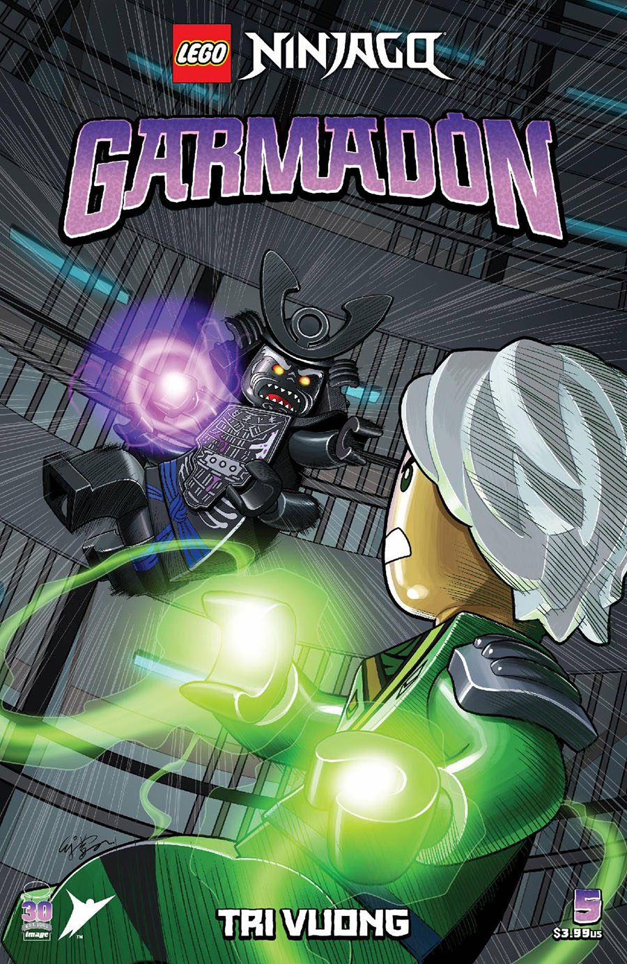 Lego Ninjago Garmadon #5 Cover B Variant EJ Su Cover