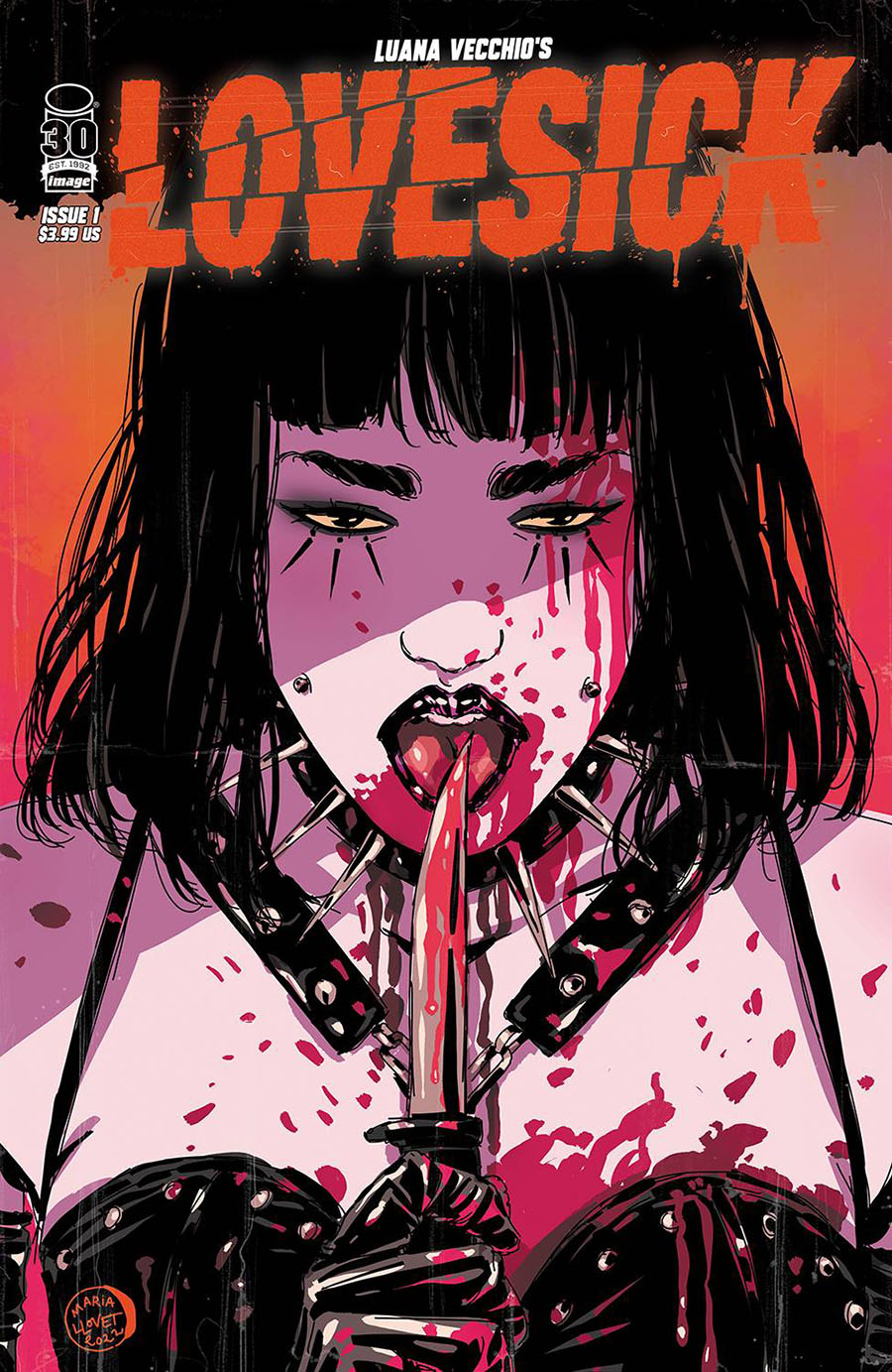 Lovesick #1 Cover F Variant Maria Llovet Cover