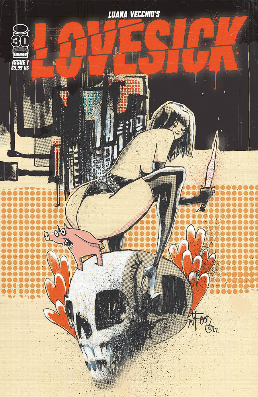 Lovesick #1 Cover H Variant Jim Mahfood Cover