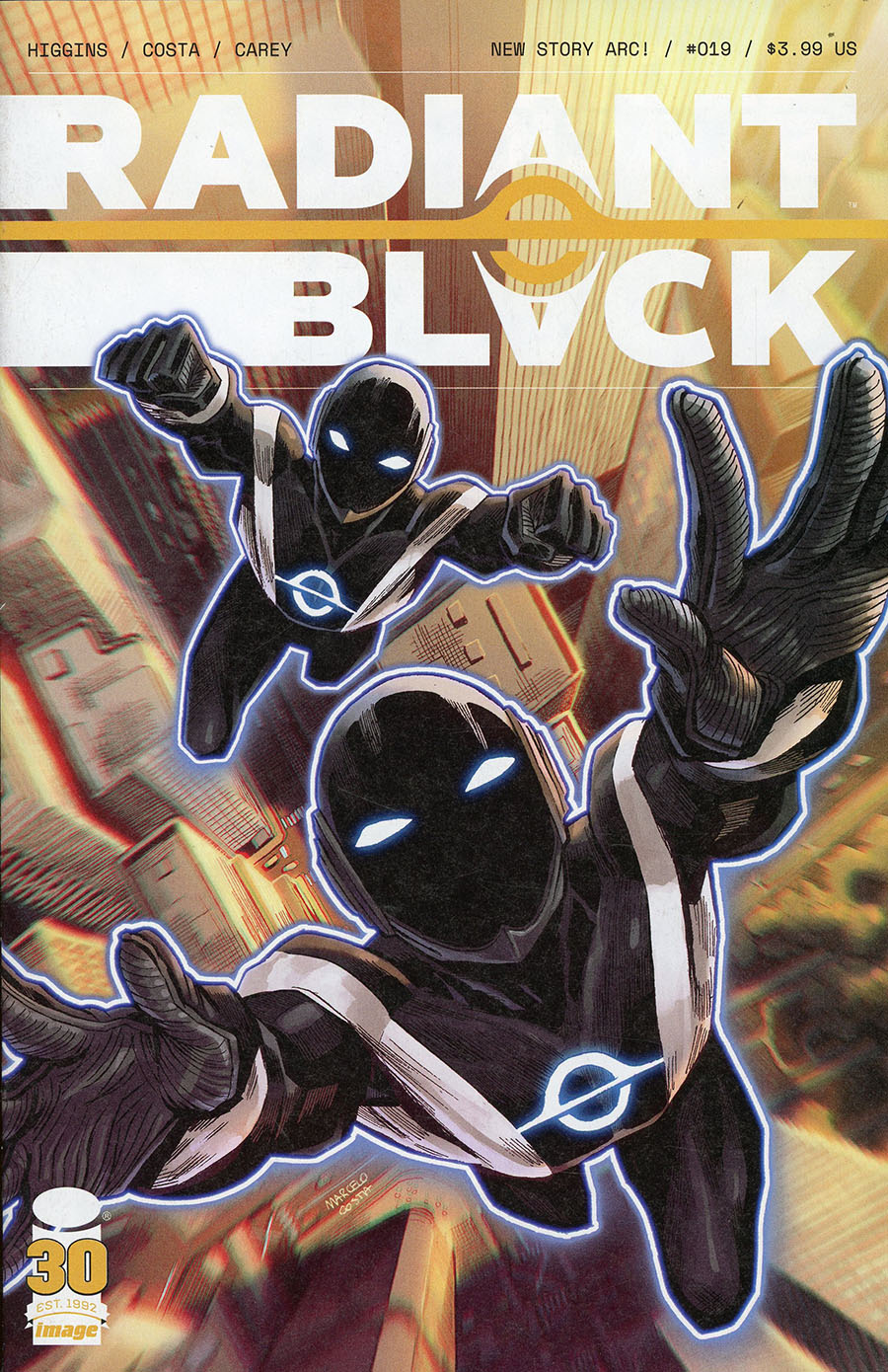 Radiant Black #19 Cover A Regular Marcelo Costa Cover