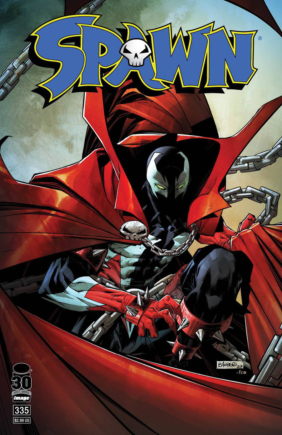 Spawn #335 Cover B Variant Carlo Barberi Cover