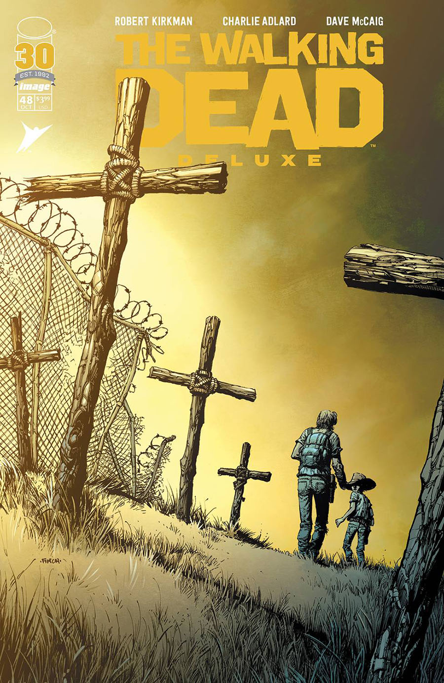 Walking Dead Deluxe #48 Cover A Regular David Finch & Dave McCaig Cover