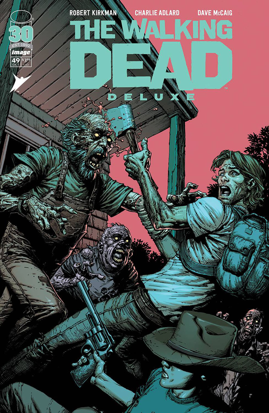 Walking Dead Deluxe #49 Cover A Regular David Finch & Dave McCaig Cover