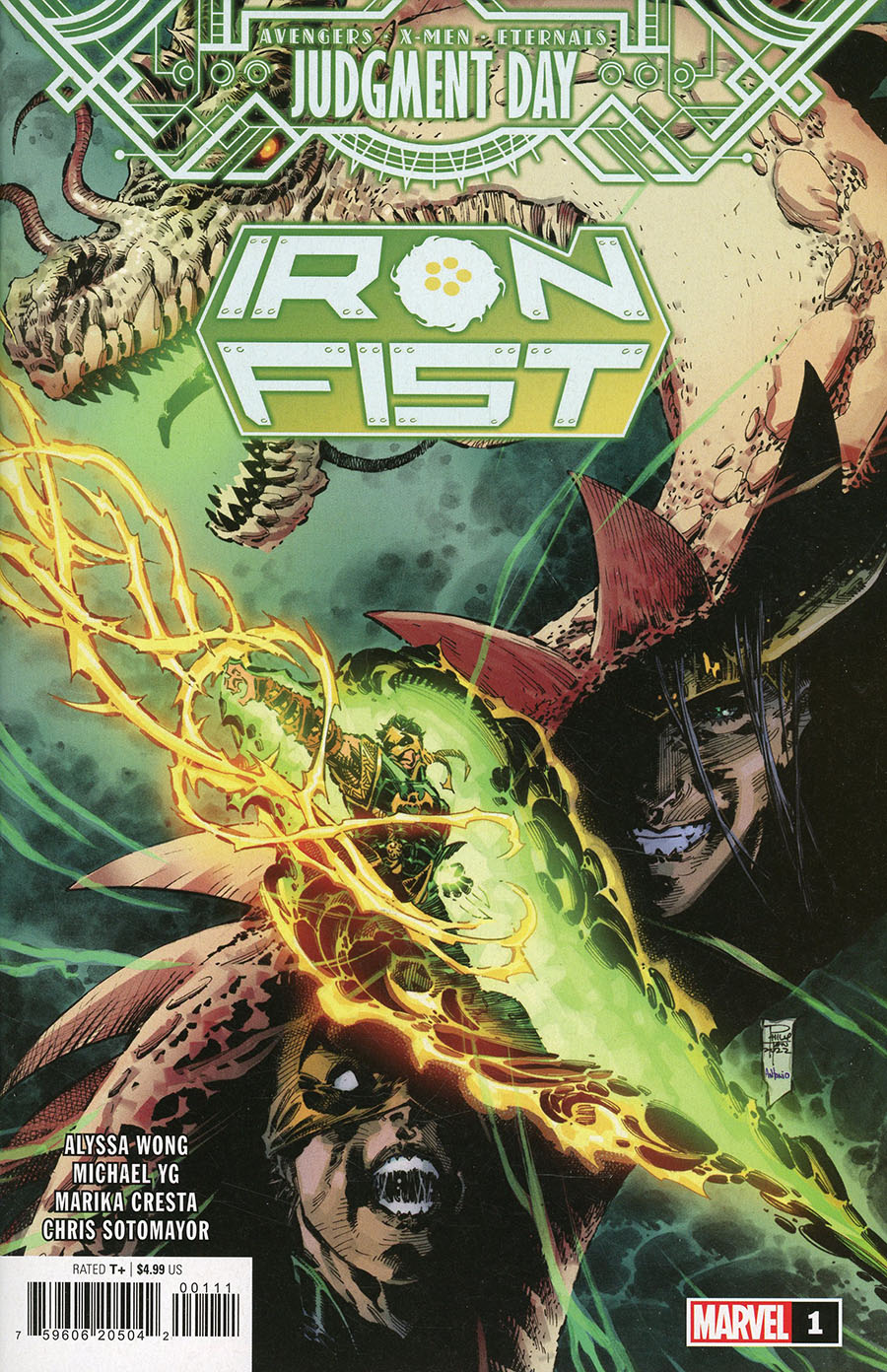 A.X.E. Iron Fist #1 (One Shot) Cover A Regular Philip Tan Cover (A.X.E. Judgment Day Tie-In)