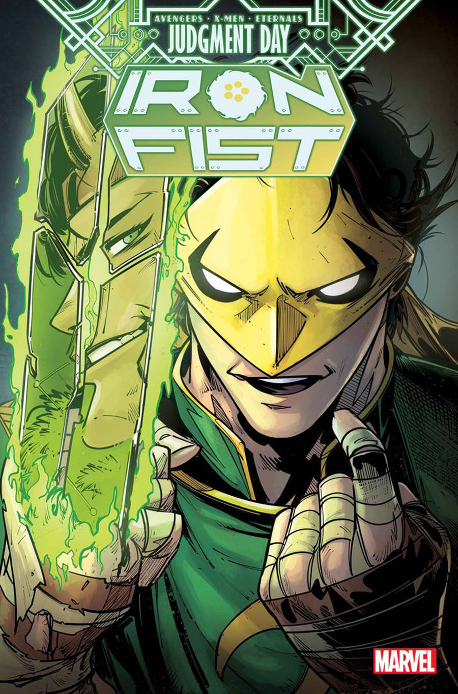 A.X.E. Iron Fist #1 (One Shot) Cover B Variant Michael Yg Cover (A.X.E. Judgment Day Tie-In)