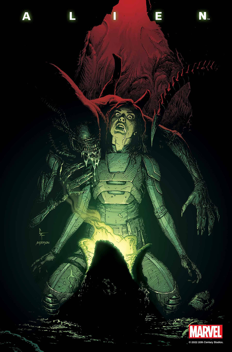 Alien Vol 2 #2 Cover B Variant Gary Frank Cover