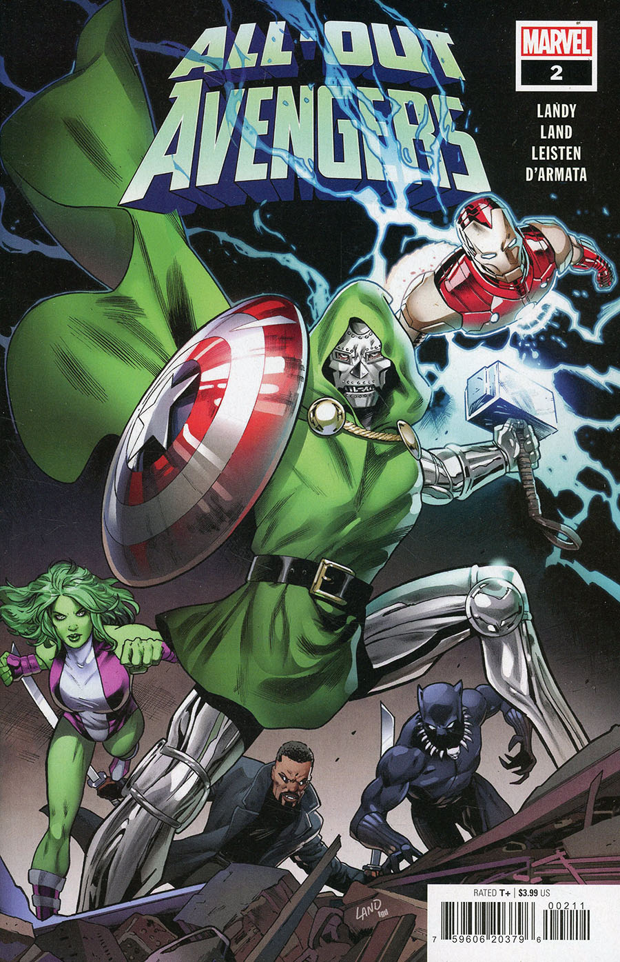 All-Out Avengers #2 Cover A Regular Greg Land Cover