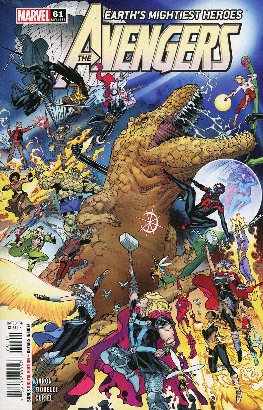 Avengers Vol 7 #61 Cover A Regular Javier Garron Cover