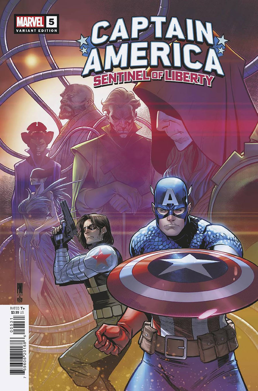 Captain America Sentinel Of Liberty Vol 2 #5 Cover B Variant Paco Medina Connecting Cover