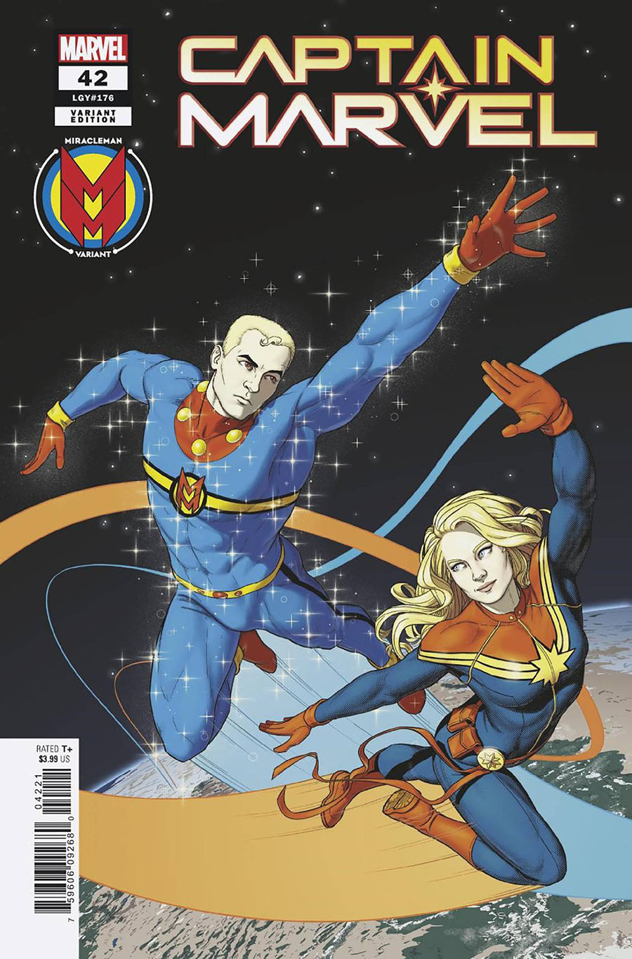 Captain Marvel Vol 9 #42 Cover B Variant Jamie McKelvie Miracleman Cover (A.X.E. Judgment Day Tie-In)