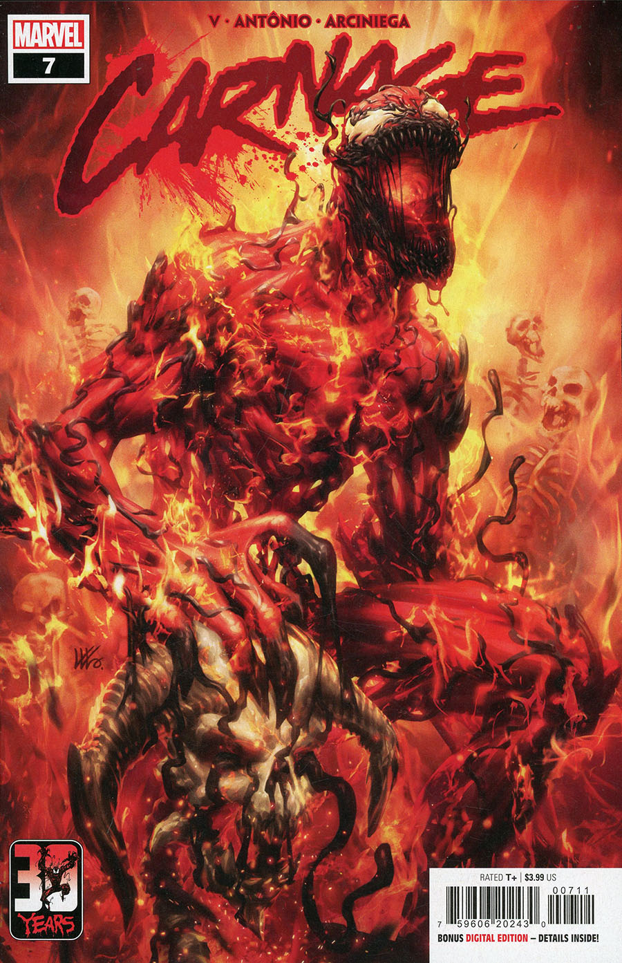 Carnage Vol 3 #7 Cover A Regular Kendrick kunkka Lim Cover