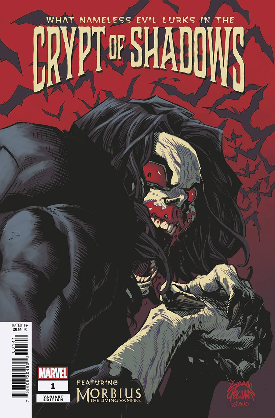 Crypt Of Shadows (2022) #1 (One Shot) Cover D Variant Ryan Stegman Morbius Cover