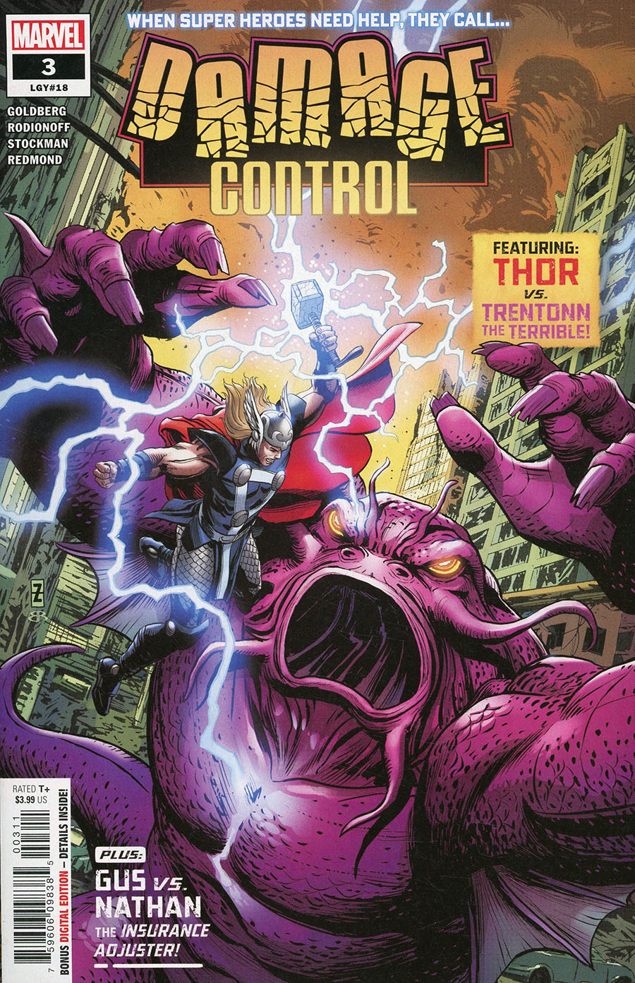 Damage Control Vol 4 #3 Cover A Regular Patrick Zircher Cover