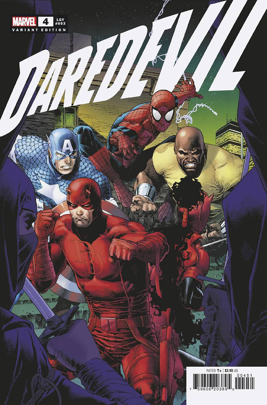 Daredevil Vol 7 #4 Cover C Variant Paulo Siqueira Promo Cover