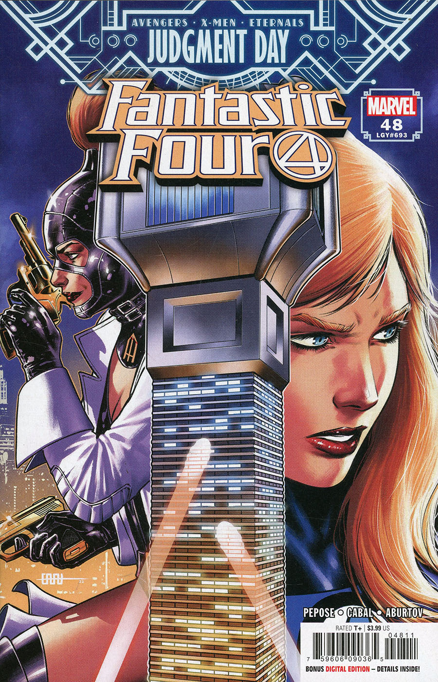 Fantastic Four Vol 6 #48 Cover A Regular CAFU Cover (A.X.E. Judgment Day Tie-In)