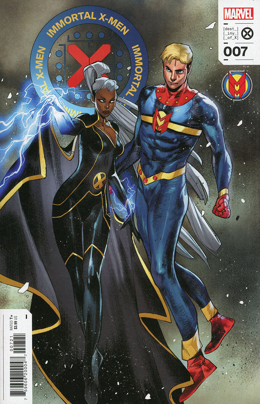 Immortal X-Men #7 Cover B Variant Sara Pichelli Miracleman Cover (A.X.E. Judgment Day Tie-In)