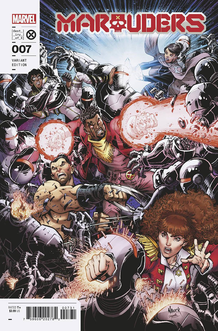 Marauders Vol 2 #7 Cover C Variant Todd Nauck Cover