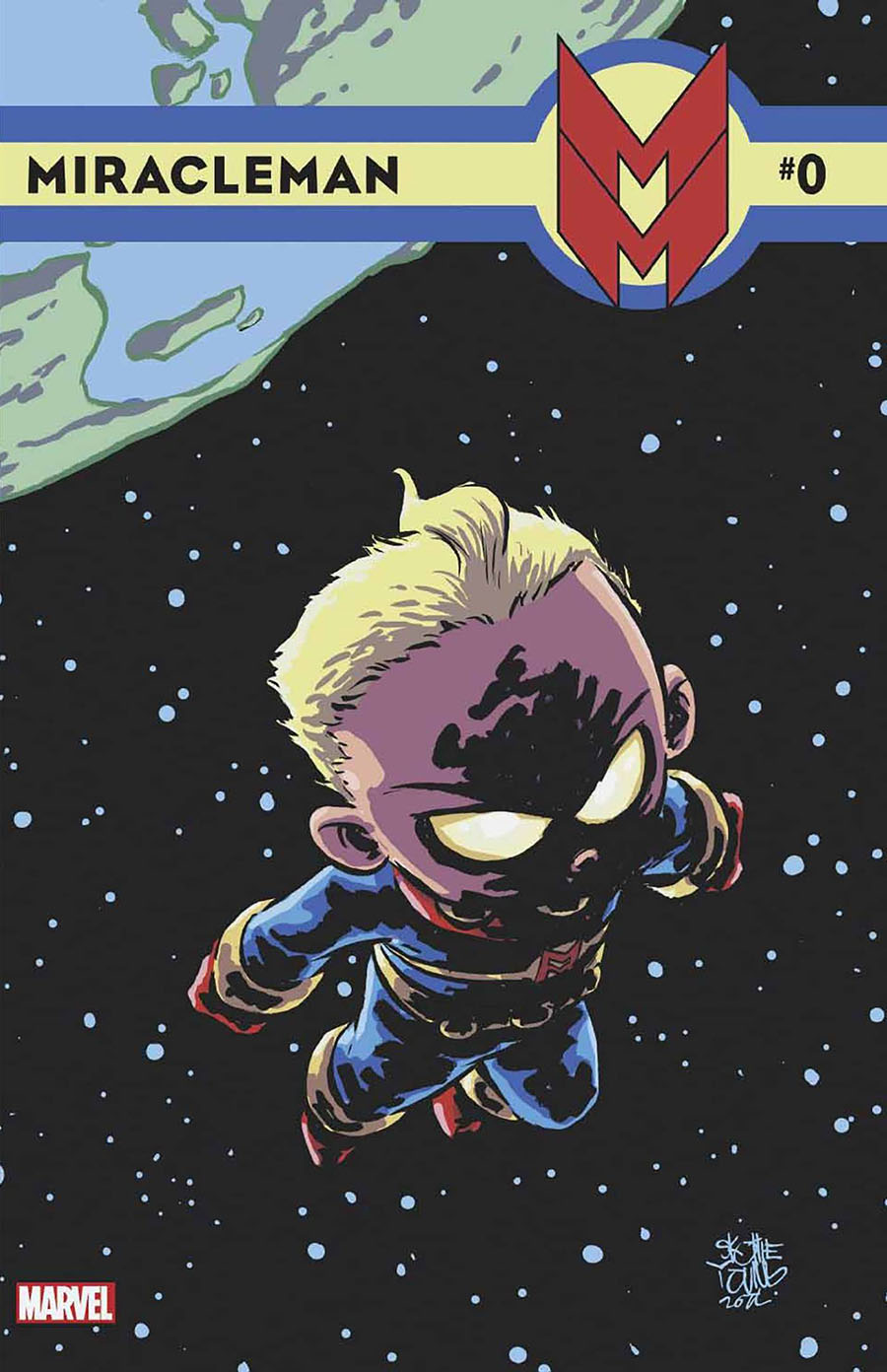 Miracleman (Marvel) #0 (One Shot) Cover C Variant Skottie Young Cover