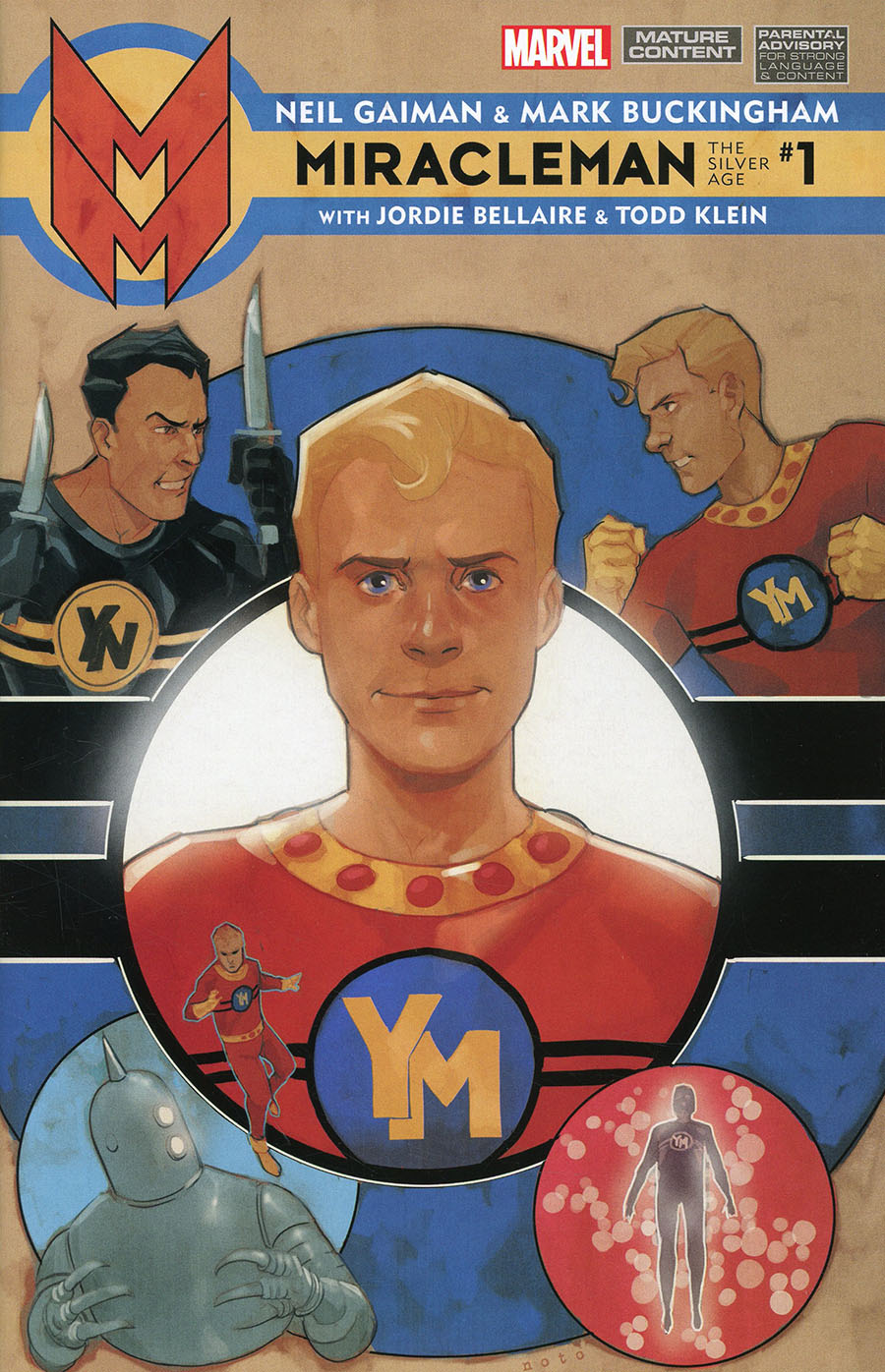 Miracleman By Gaiman & Buckingham The Silver Age #1 Cover B Variant Phil Noto Cover