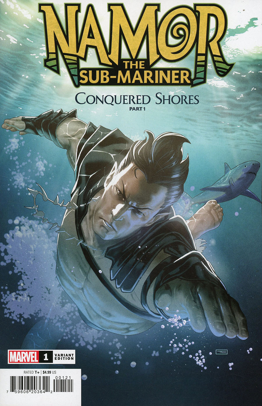 Namor The Sub-Mariner Conquered Shores #1 Cover C Variant Taurin Clarke Cover