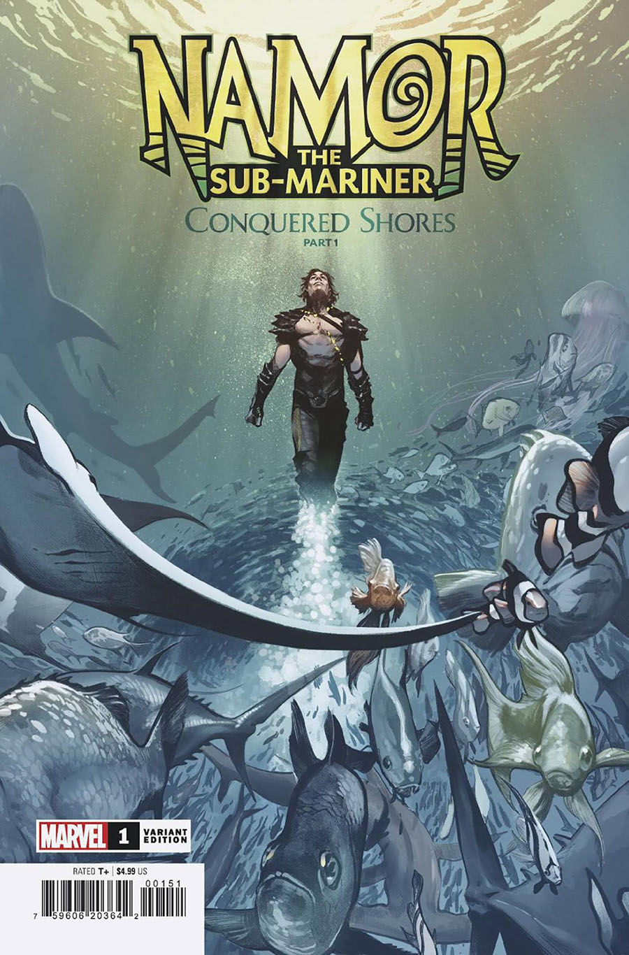 Namor The Sub-Mariner Conquered Shores #1 Cover D Variant Pepe Larraz Cover