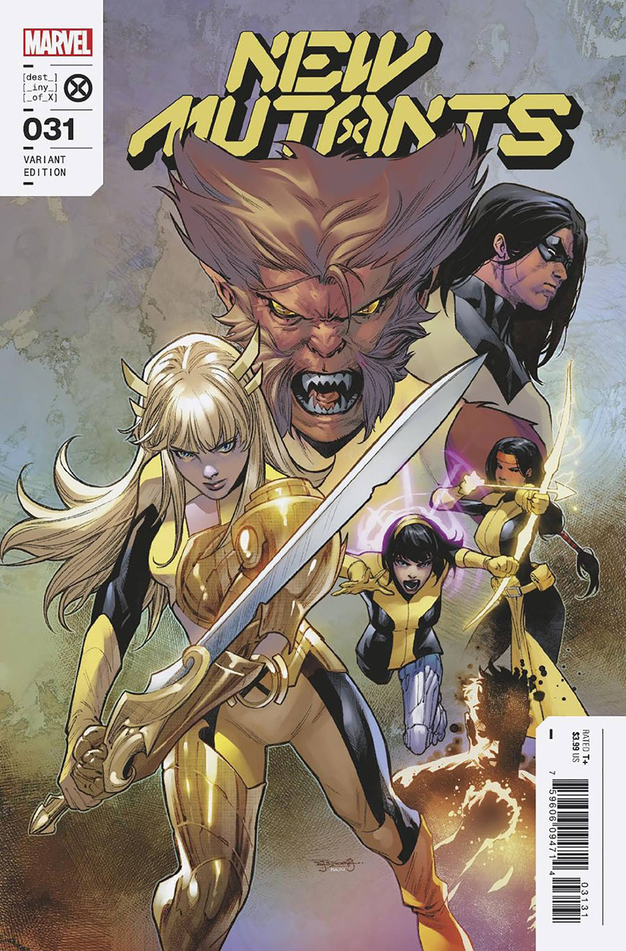 New Mutants Vol 4 #31 Cover C Variant Stephen Segovia Cover