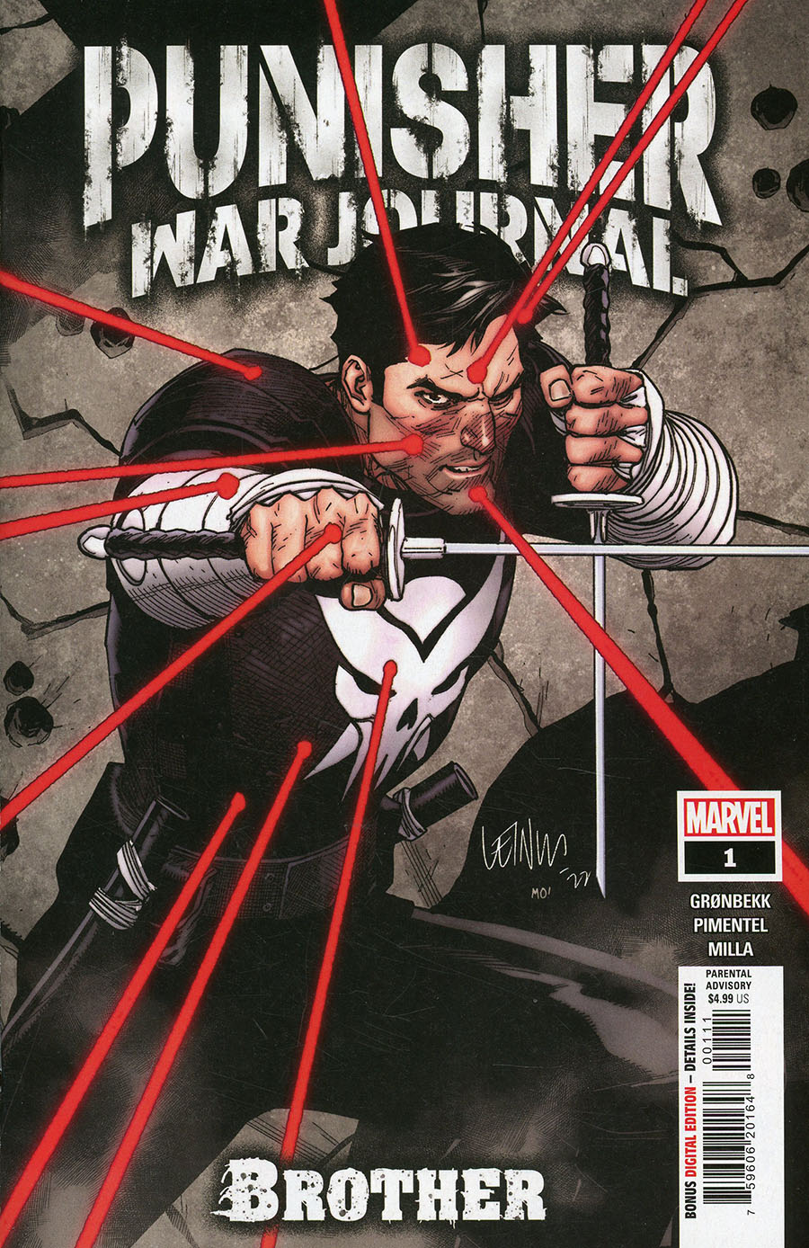 Punisher War Journal Brother #1 (One Shot) Cover A Regular Leinil Francis Yu Cover