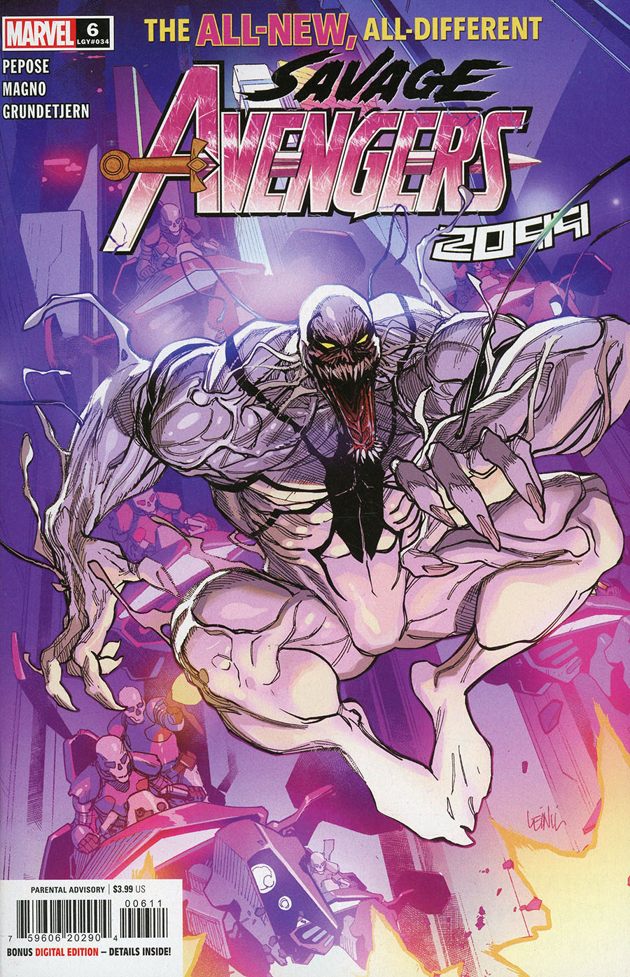 Savage Avengers Vol 2 #6 Cover A Regular Leinil Francis Yu Cover