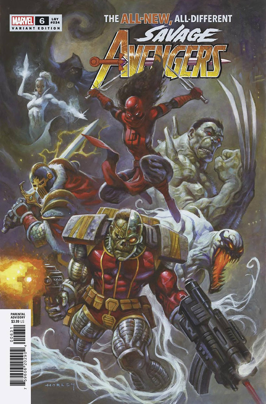Savage Avengers Vol 2 #6 Cover C Variant Alex Horley Cover