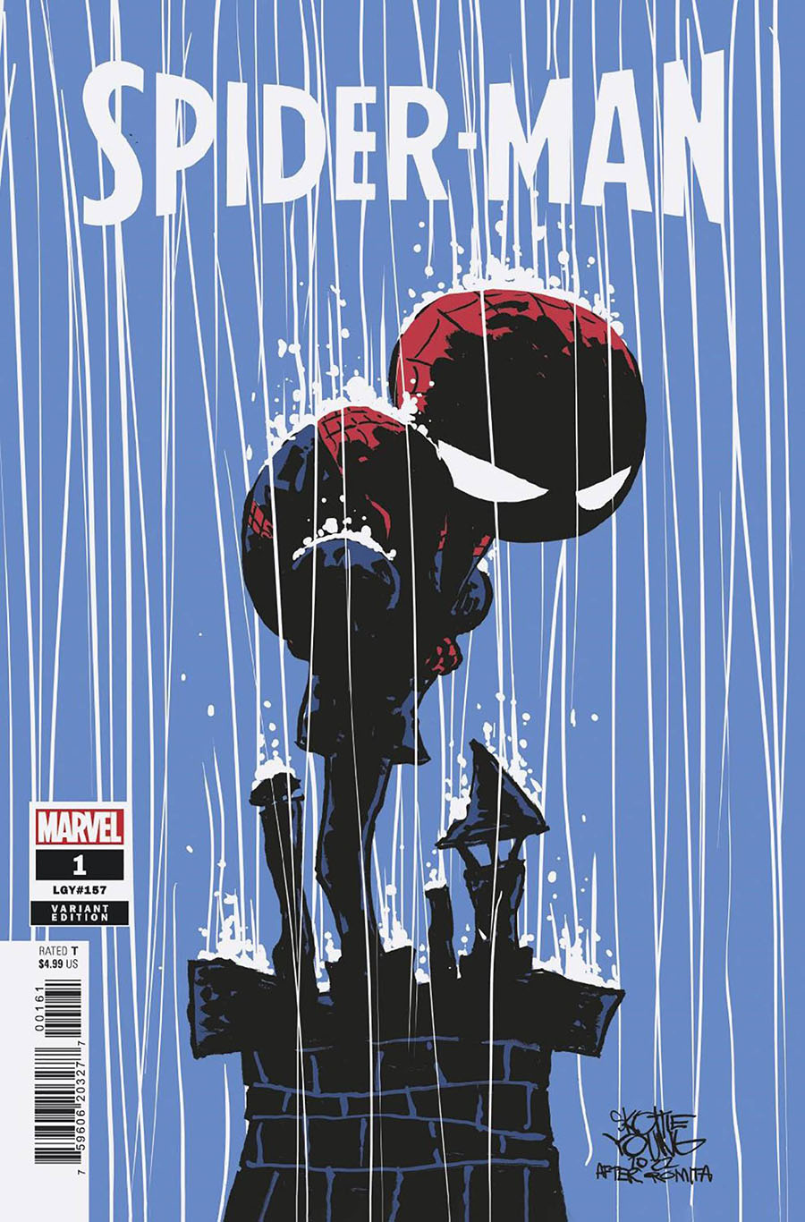 Spider-Man Vol 4 #1 Cover D Variant Skottie Young Cover