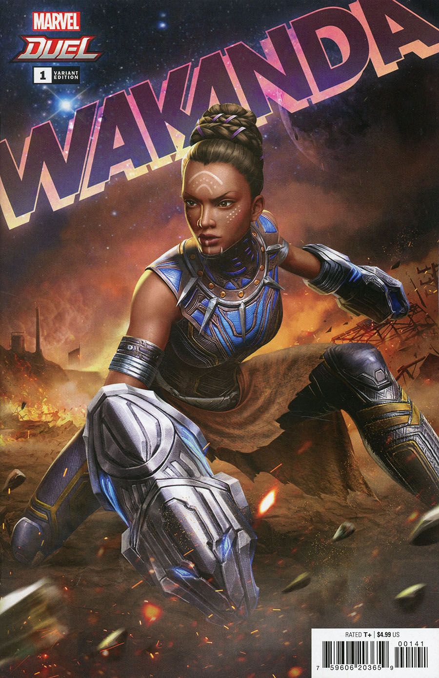 Wakanda #1 Cover B Variant NetEase Games Cover