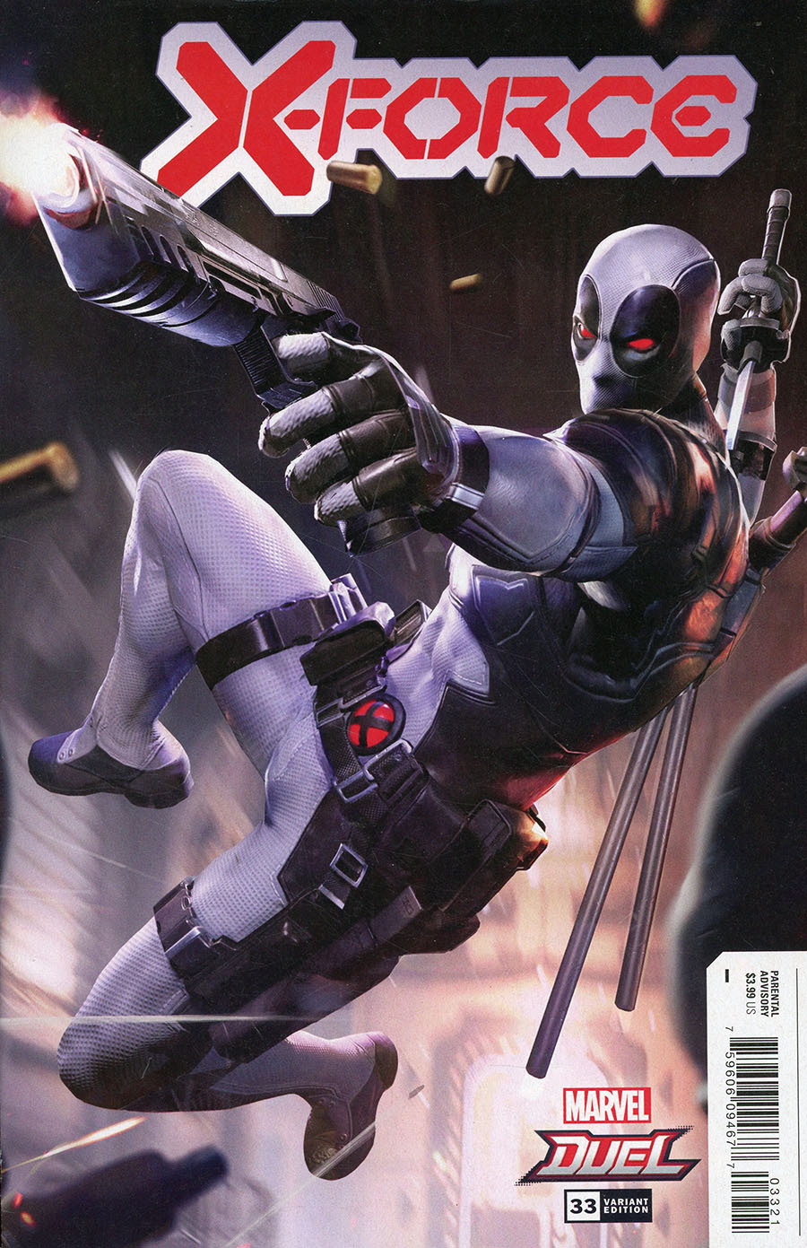 X-Force Vol 6 #33 Cover B Variant NetEase Games Cover (A.X.E. Judgment Day Tie-In)