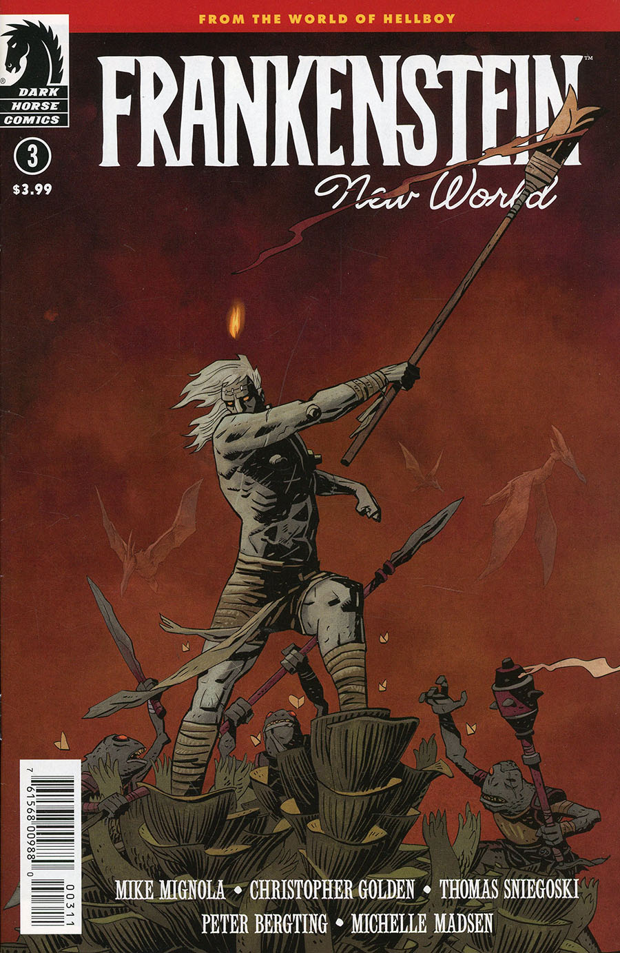 Frankenstein New World #3 Cover A Regular Peter Bergting Cover