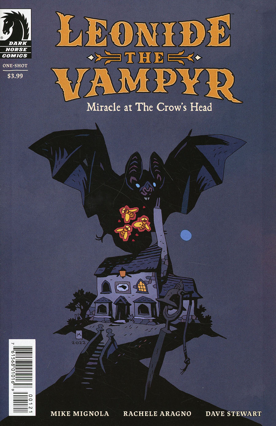 Leonide The Vampyr Miracle At Crows Head #1 (One Shot) Cover B Variant Mike Mignola Cover