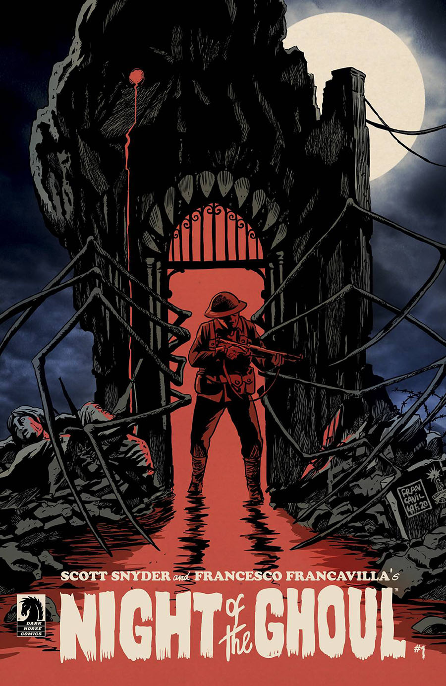 Night Of The Ghoul #1 Cover A Regular Francesco Francavilla Cover (Limit 1 Per Customer)