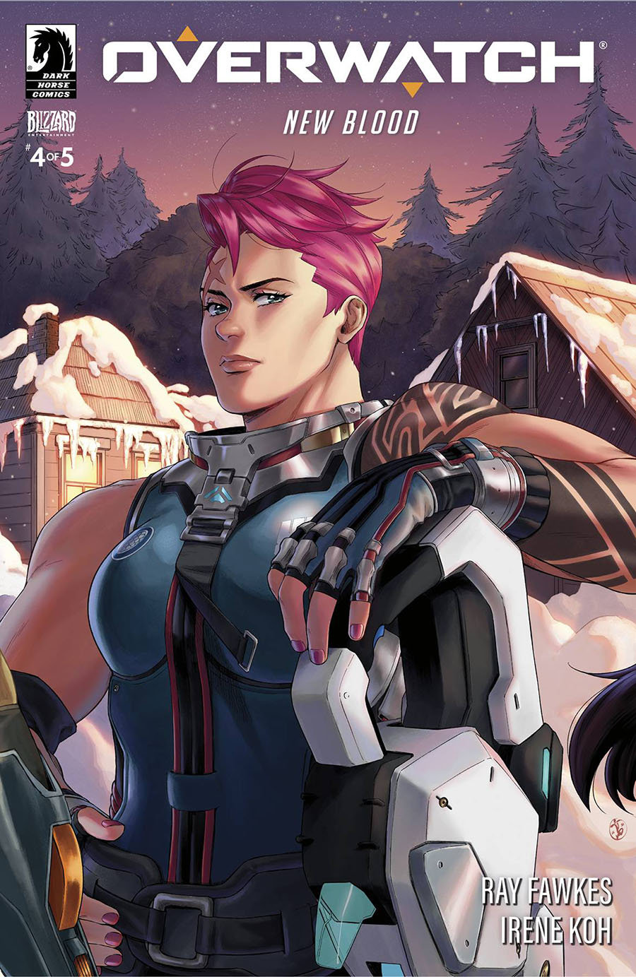 Overwatch New Blood #4 Cover A Regular Irene Koh Cover