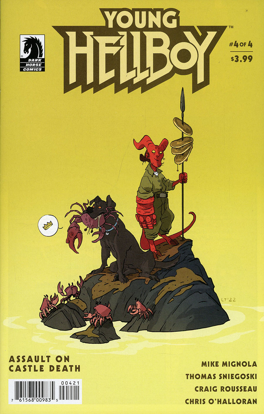 Young Hellboy Assault On Castle Death #4 Cover B Variant Lissa Treiman Cover