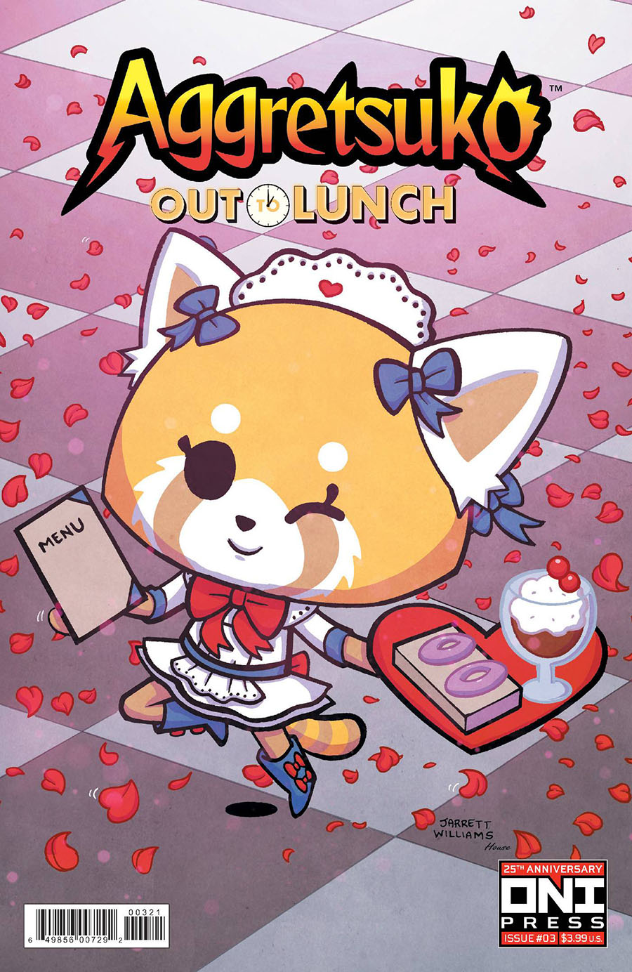 Aggretsuko Out To Lunch #3 Cover B Variant Jarrett Williams Cover