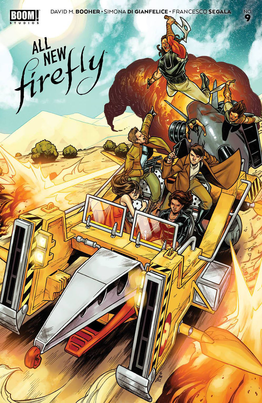 All-New Firefly #9 Cover B Variant Jim Towe Cover
