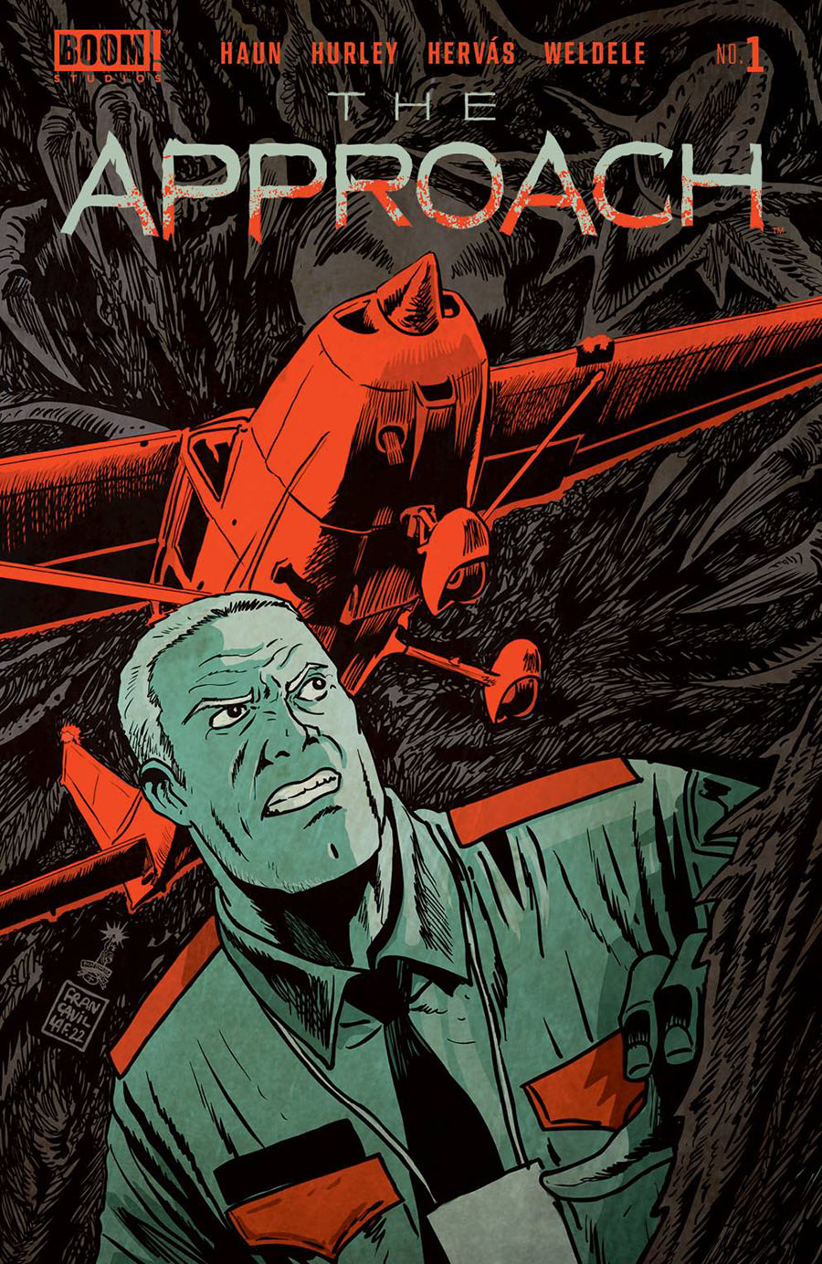 Approach #1 Cover B Variant Francesco Francavilla Black Cover