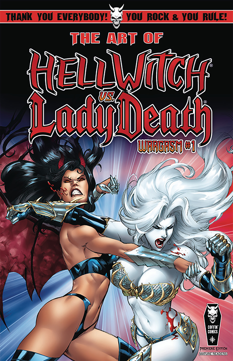 Art Of Hellwitch vs Lady Death Wargasm #1 Premiere Edition