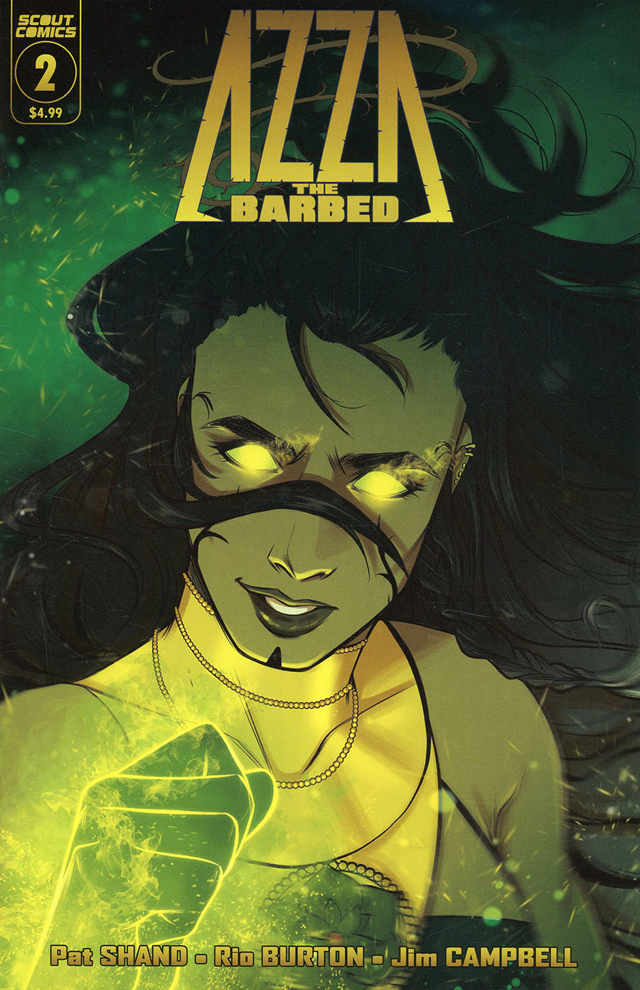 Azza The Barbed #2 Cover B Variant Liana Kangas Cover