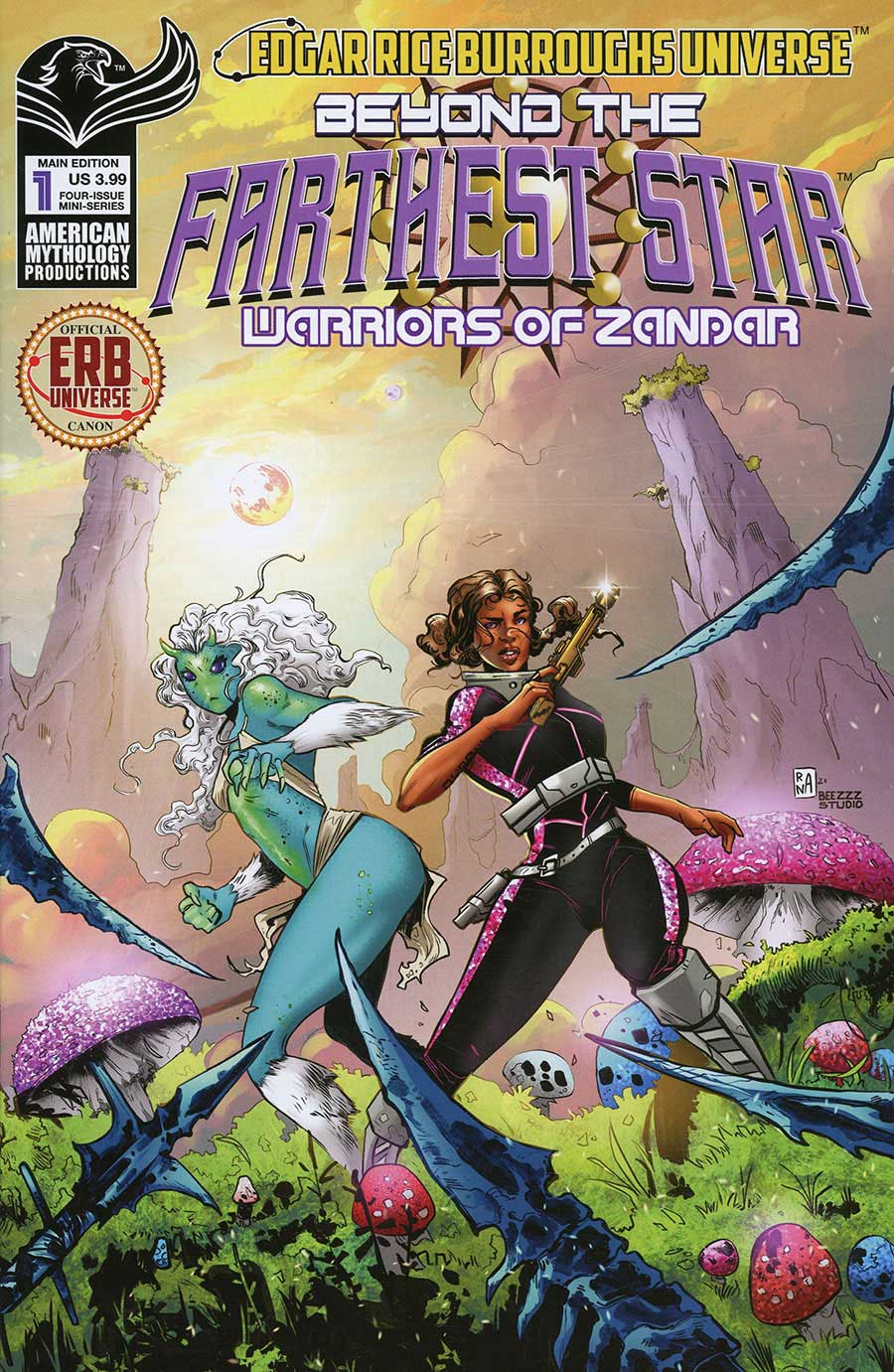 Beyond The Farthest Star Warriors Of Zandar #1-4 Reader Pack