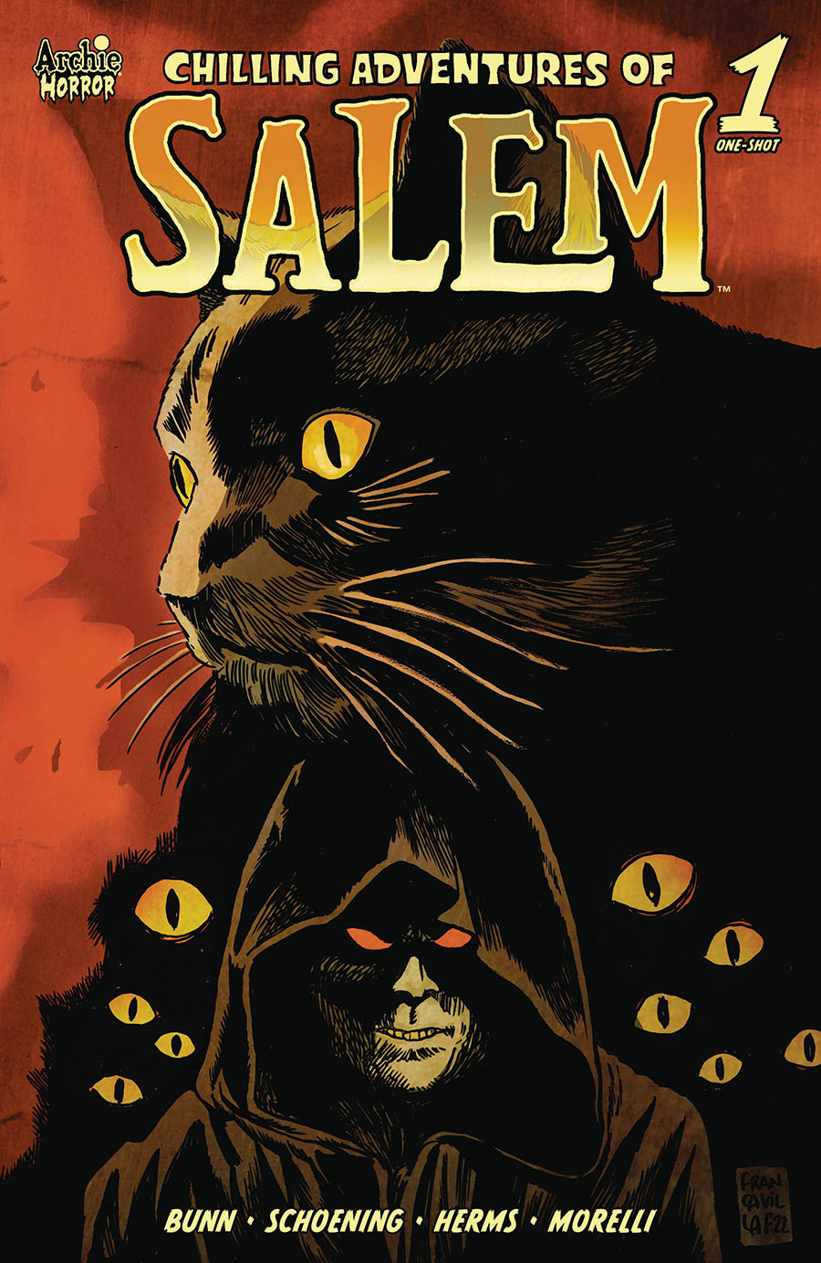 Chilling Adventures Of Salem #1 (One Shot) Cover B Variant Francesco Francavilla Cover