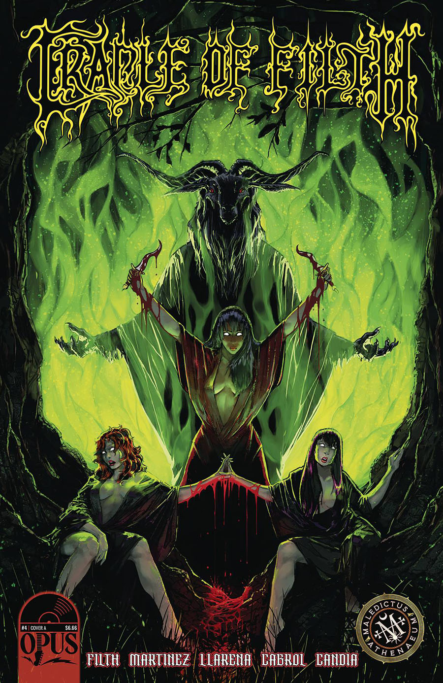 Cradle Of Filth #4 Cover A Regular Kelly Williams Cover